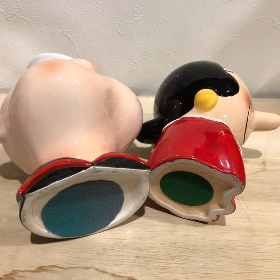 Amazon.co.jp: ポパイ オリーブ K.F.S 貯金箱 2個セット まとめて