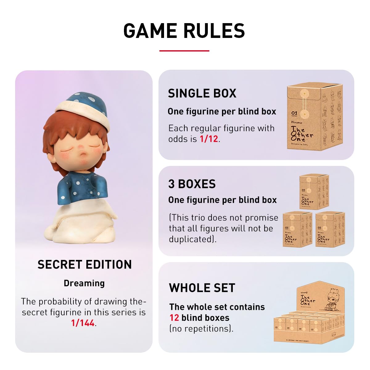 Amazon | POP MART HIRONO The Other One シリーズ 【アソートボックス
