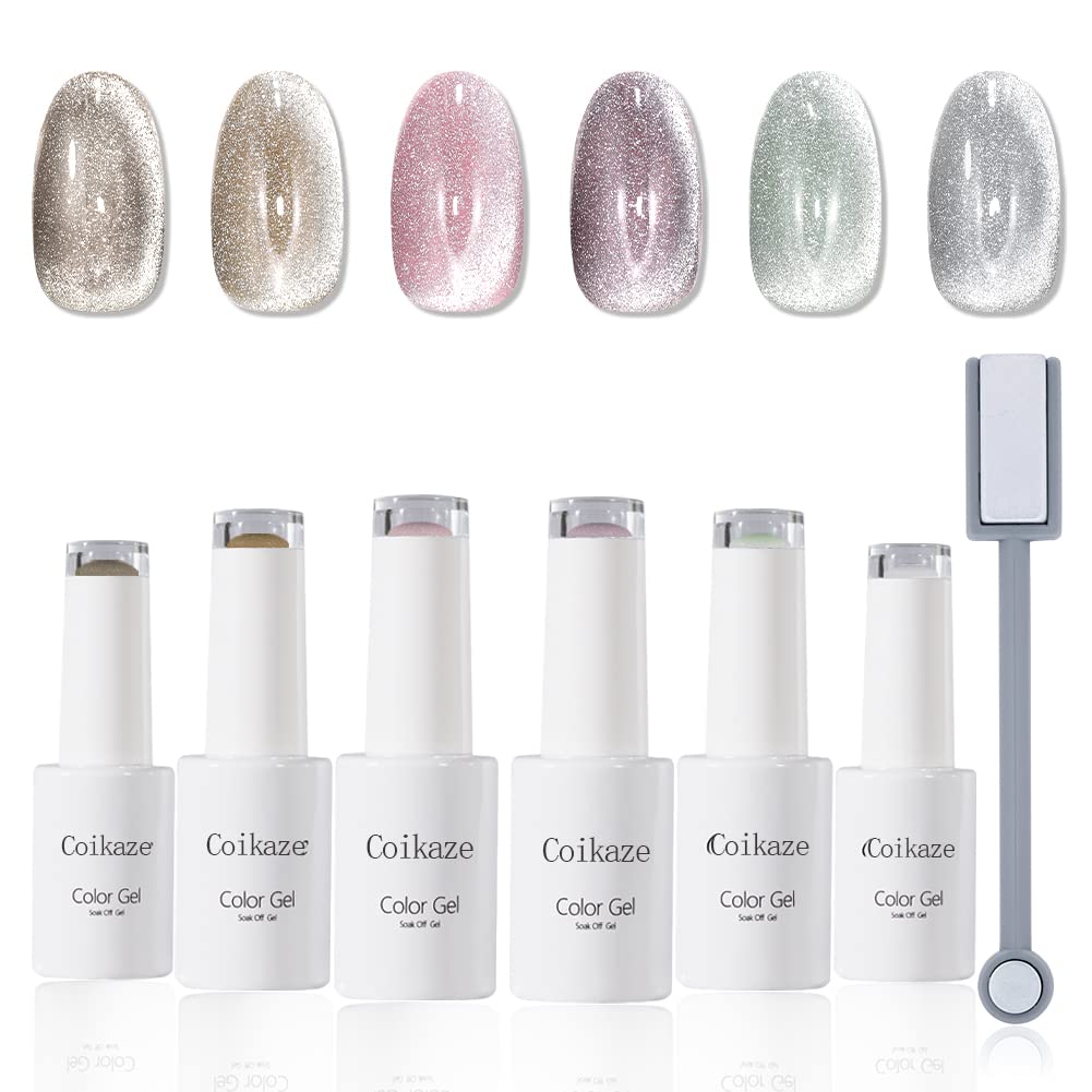 Amazon | マグネットジェル マグネットネイル ジェルネイル Coikaze