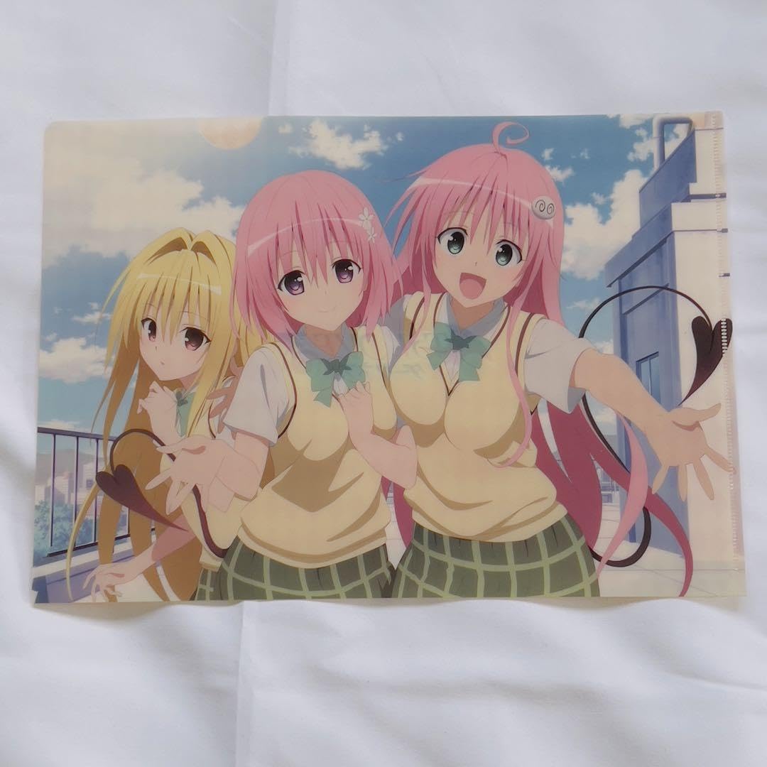 Amazon.co.jp: ToLOVEるダークネス クリアファイル ララ モモ ヤミ
