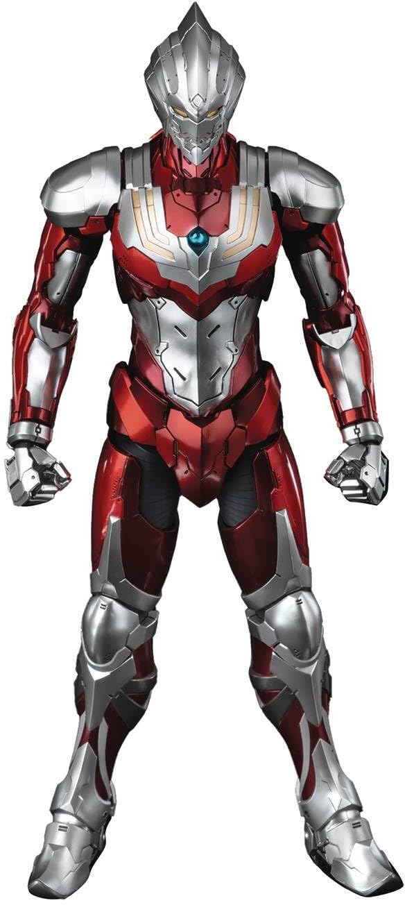 Amazon.com: threezero Ultraman Suit Tiga Power Type FigZero 1:6