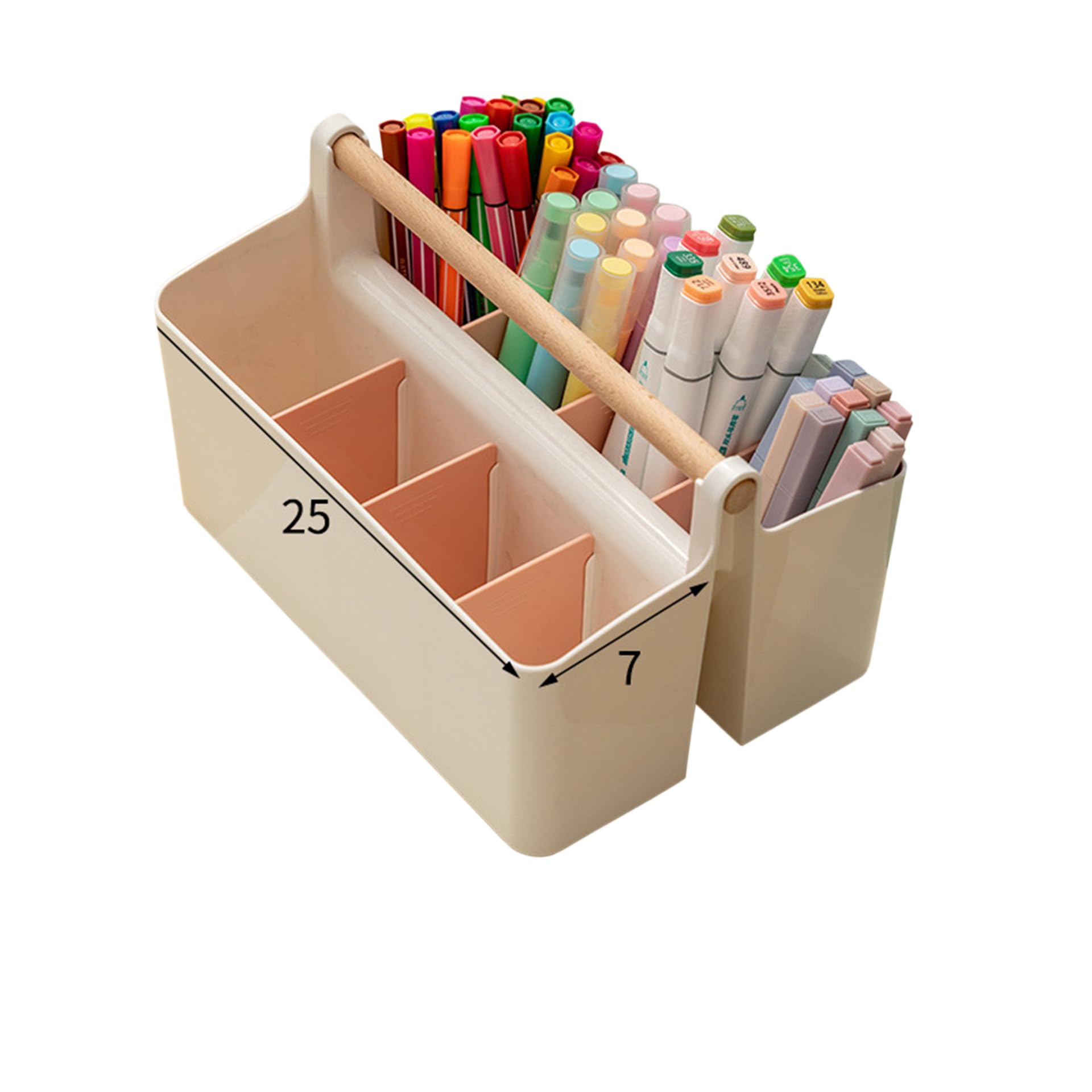 Amazon.co.jp: [ASY]ペン立て 手提げ式 取っ手付き ペンスタンド