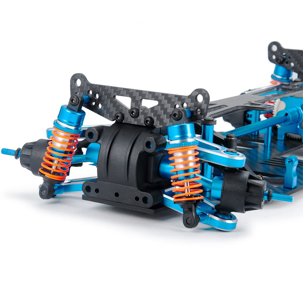 Amazon.co.jp: RCHUBAM メタルカーボンシャーシフレームキット 1/10