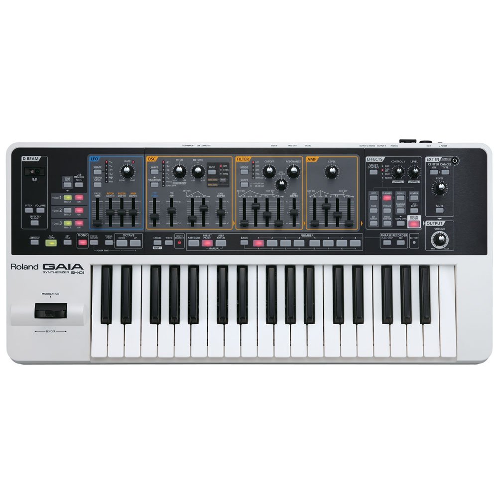 Amazon.co.jp: Roland Gaia sh-01 | 37キーtriple-stackedエンジン