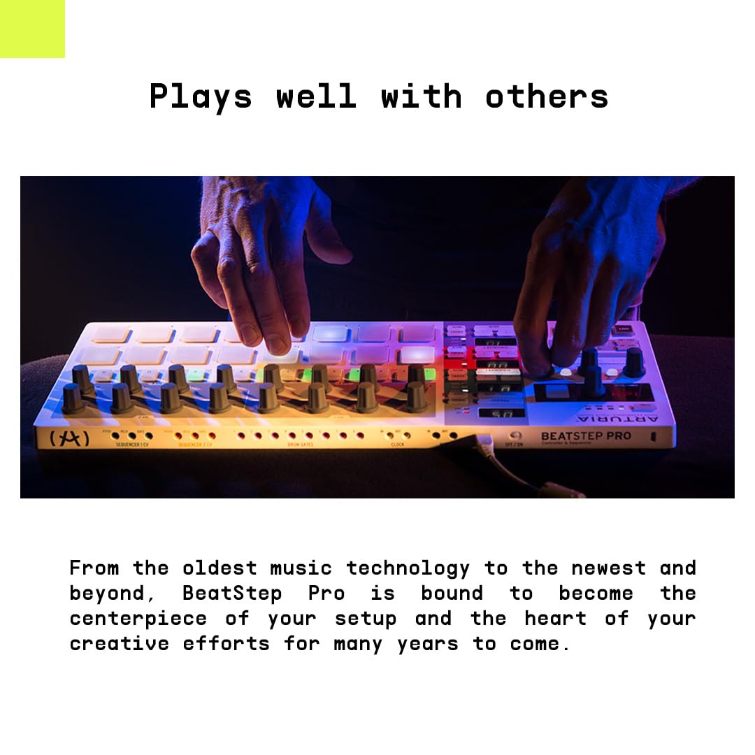Amazon.com: Arturia BeatStep Pro Controller and Sequencer