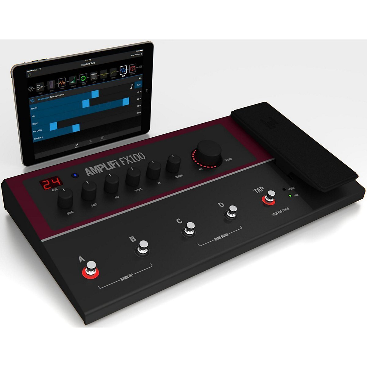 Amazon | Line 6 マルチエフェクト・ペダル AMPLIFi FX100