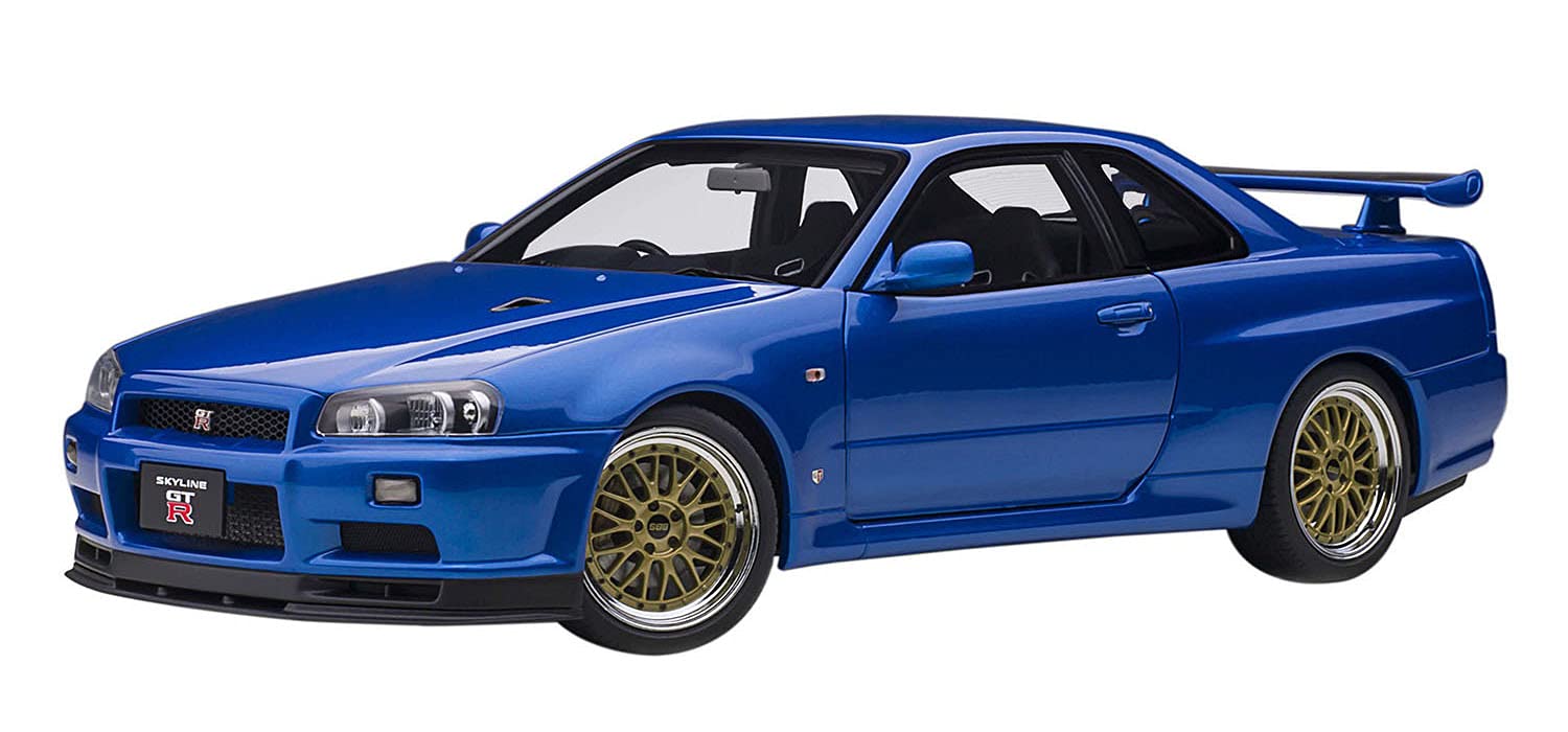 Amazon.co.jp: AUTOart 1/18 ニッサン スカイライン GT-R (R34) V