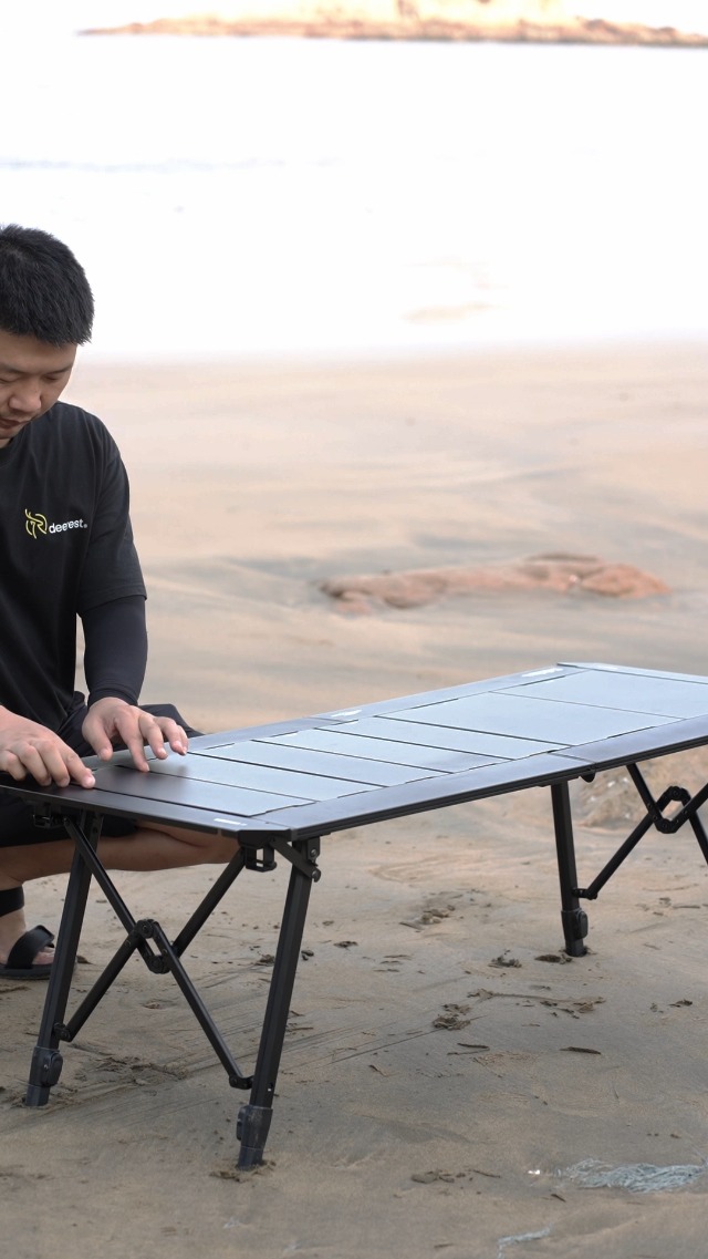 Amazon | Soomloom4.5ユニット昇降式キャンプテーブルELEVOアルミ合金