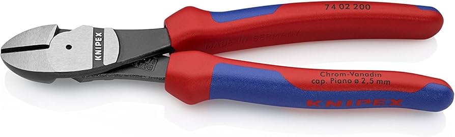 Amazon.co.jp: クニペックス KNIPEX 強力型斜ニッパー(硬線用) (SB