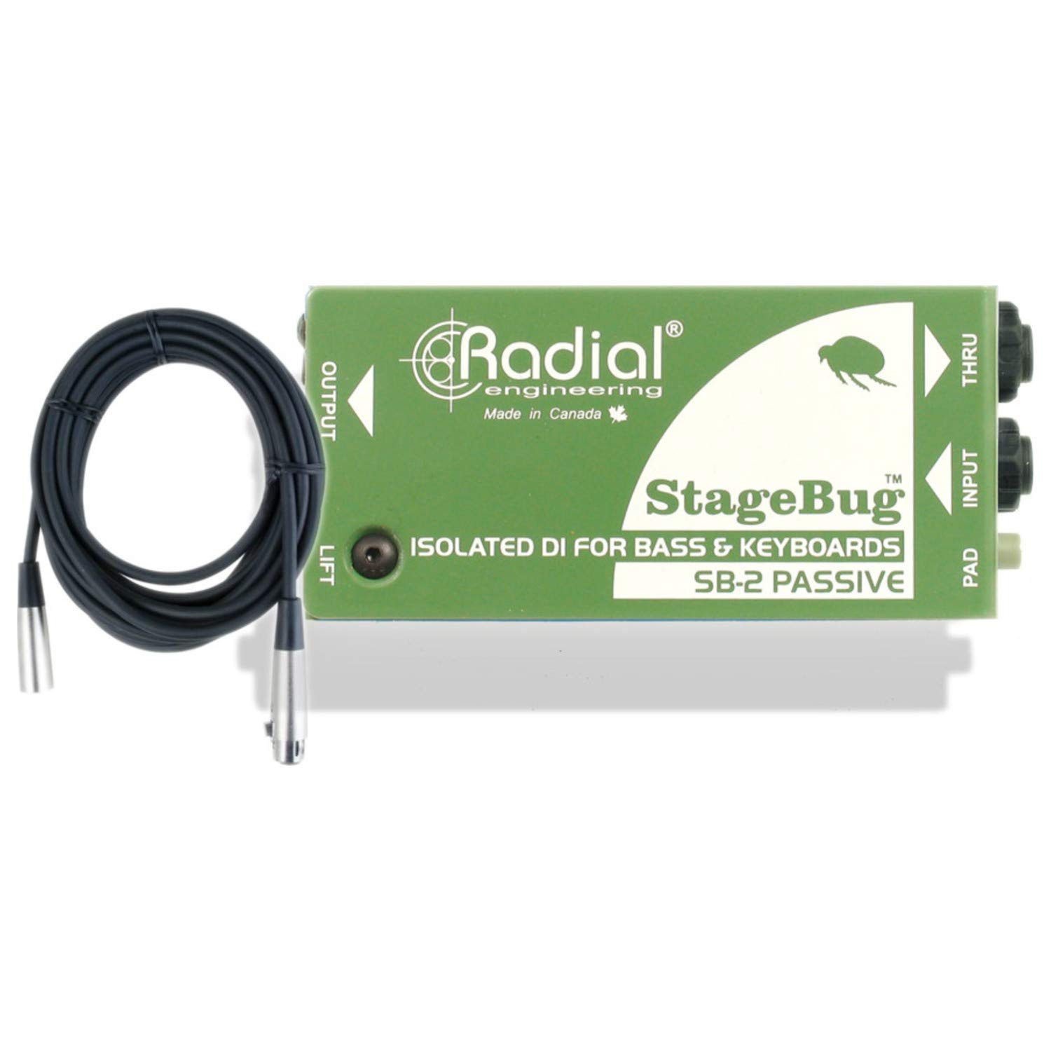 Amazon | Radial StageBug SB-2 トランスフォーマー 分離型 パッシブ