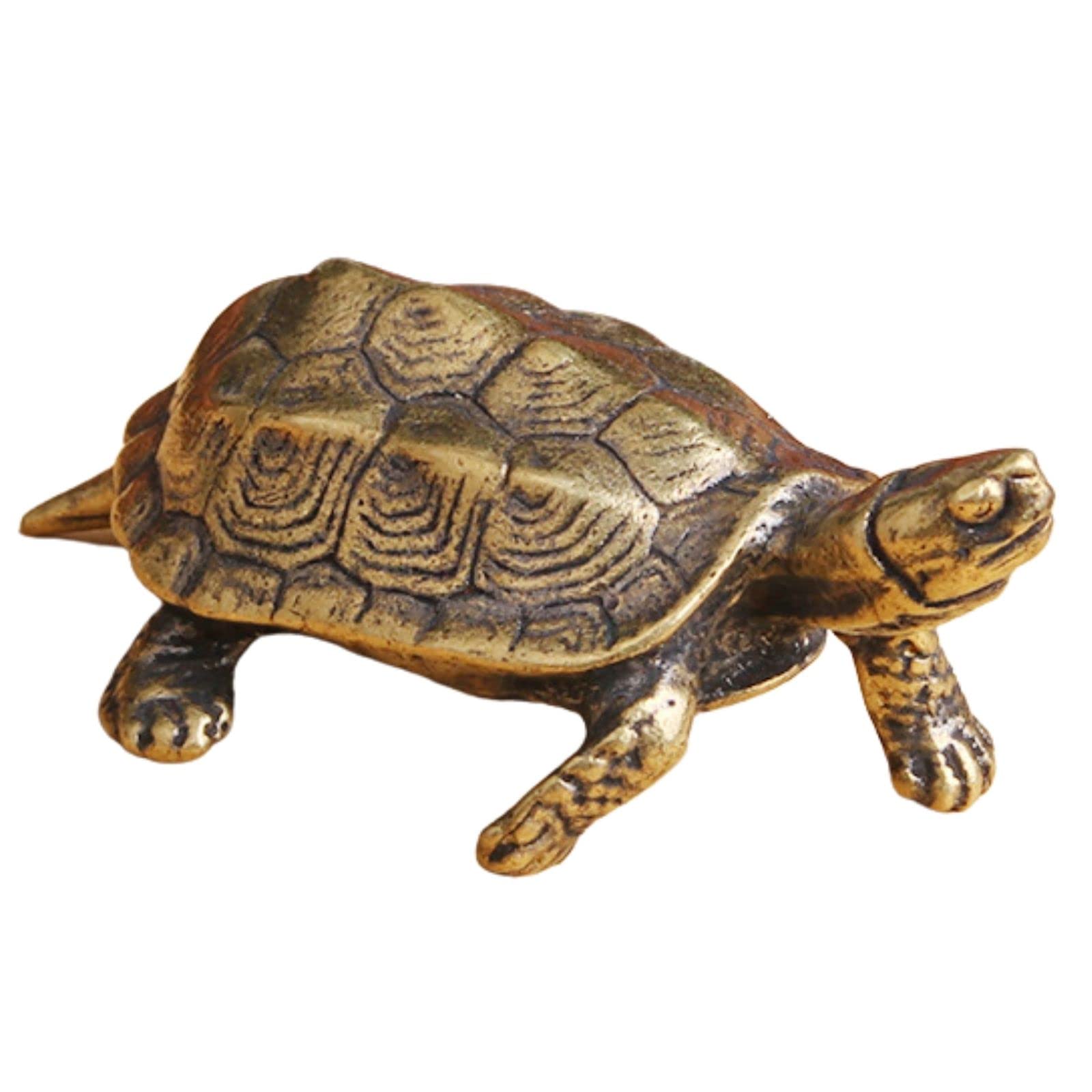 Amazon.co.jp: 【ティーグルブラン】 亀 置物 風水 オブジェ 縁起物