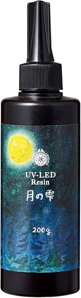 Amazon | パジコ レジン液 UV-LEDレジン 月の雫 200g 透明 日本製