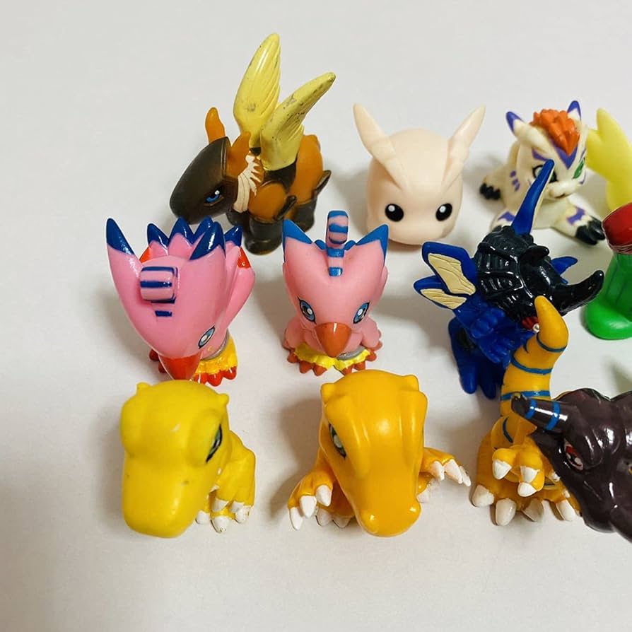 Amazon | デジタルモンスター デジモン 指人形 18個セット アグモン