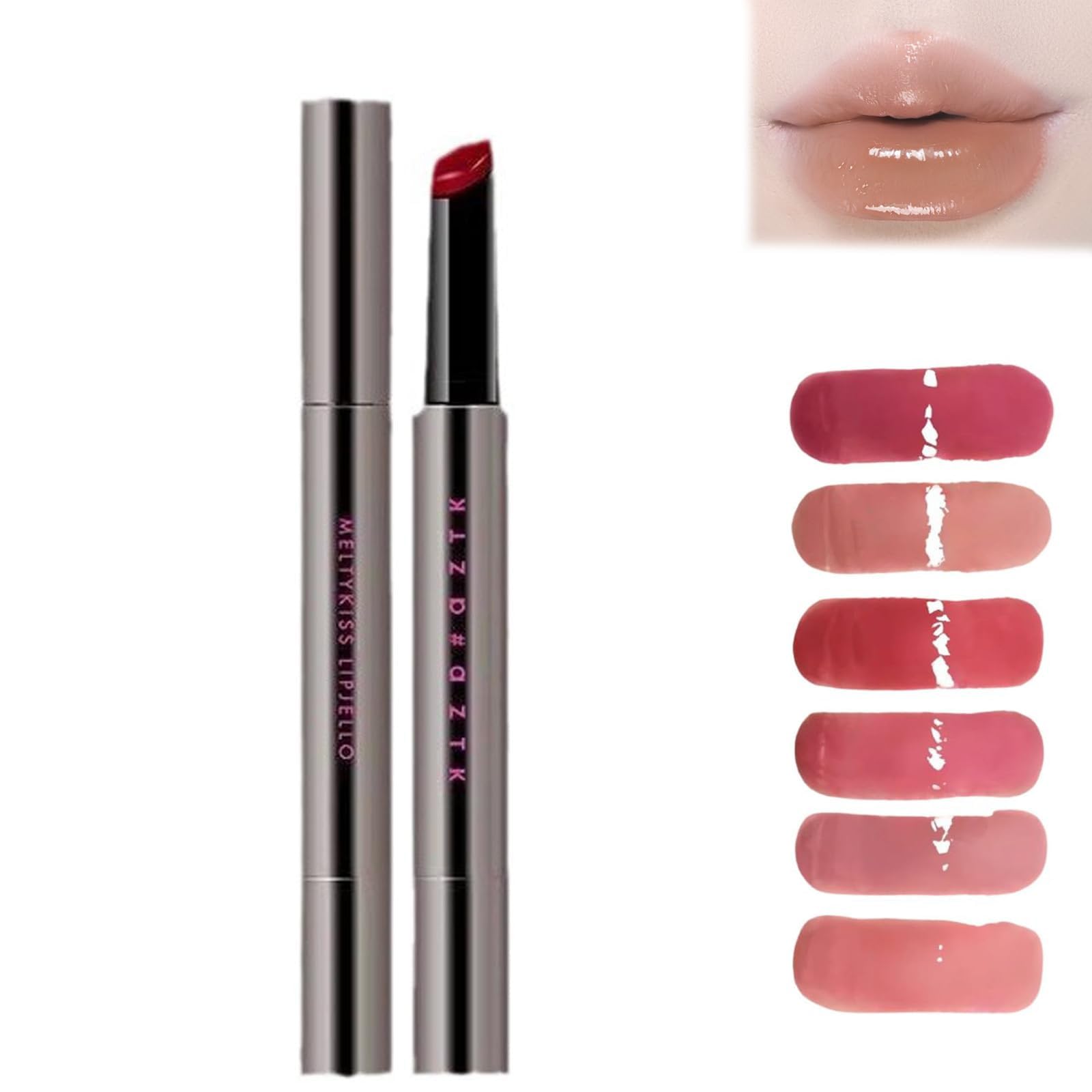 Amazon | Aztk Meltykiss ジェリー グロス リップスティック、Aztk