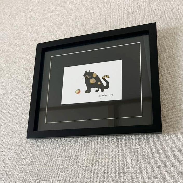 Amazon.co.jp: フジ子ヘミング 絵柄10種 「猫十態」シリーズ 印刷物 絵