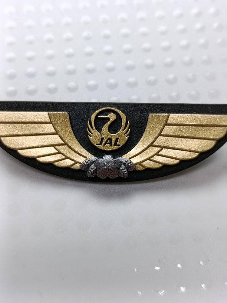 Amazon.co.jp: 『 • レア 』JAL 日本航空 パイロットのウイングバッジ