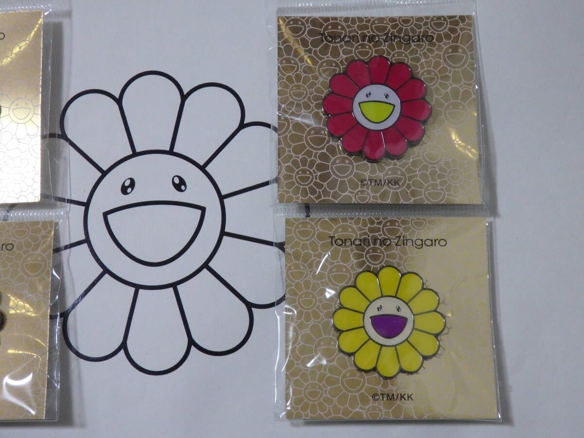 Amazon.co.jp: 村上隆 カイカイキキ お花 レインボー ブラック