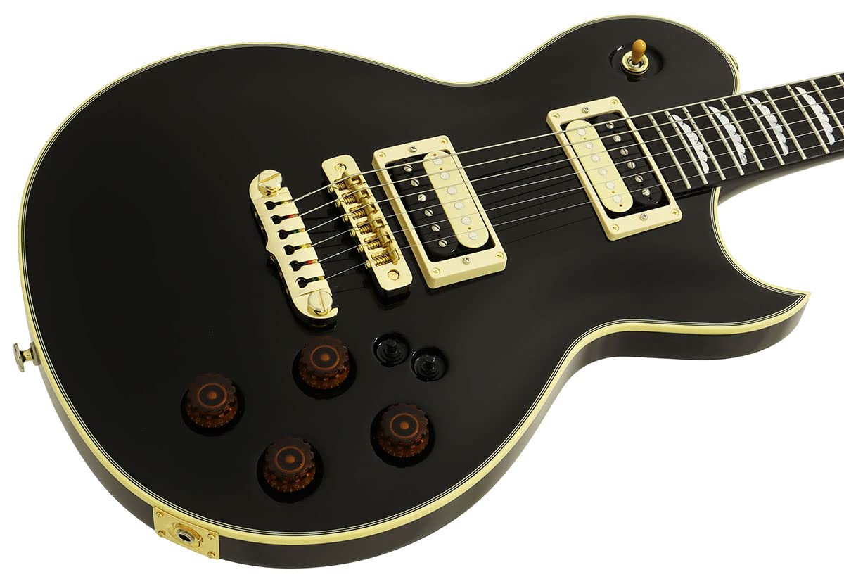 Amazon.co.jp: Aria ProII PE-R80/BK Black エレキギター ハードケース