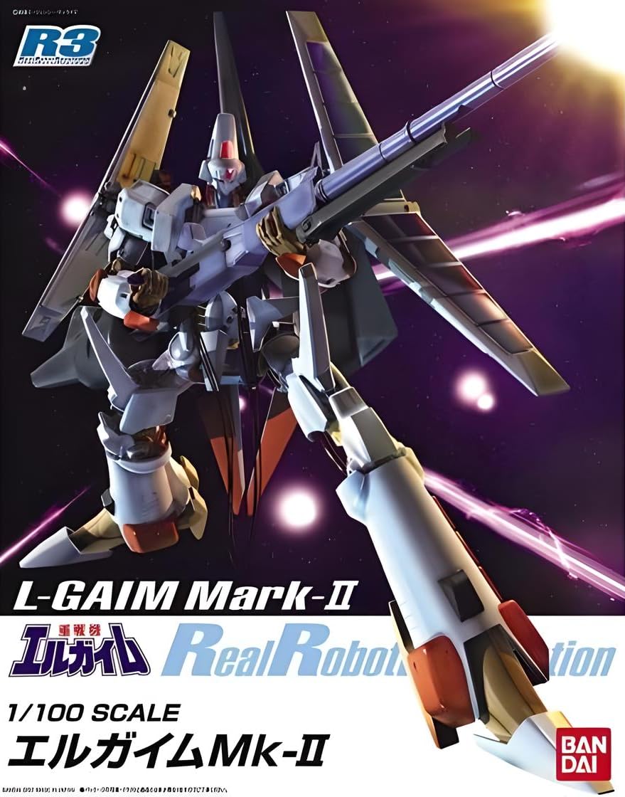 Amazon | R3 1/100 エルガイムMk-II 色分け済みプラモデル（ 重戦機