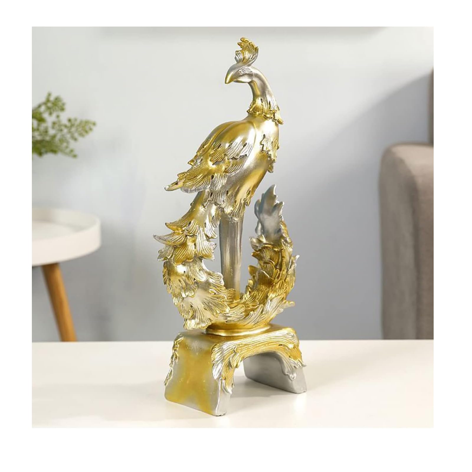 Amazon.co.jp: 鳳凰 置物 玄関飾り インテリア雑貨 屋内装飾 店舗装飾