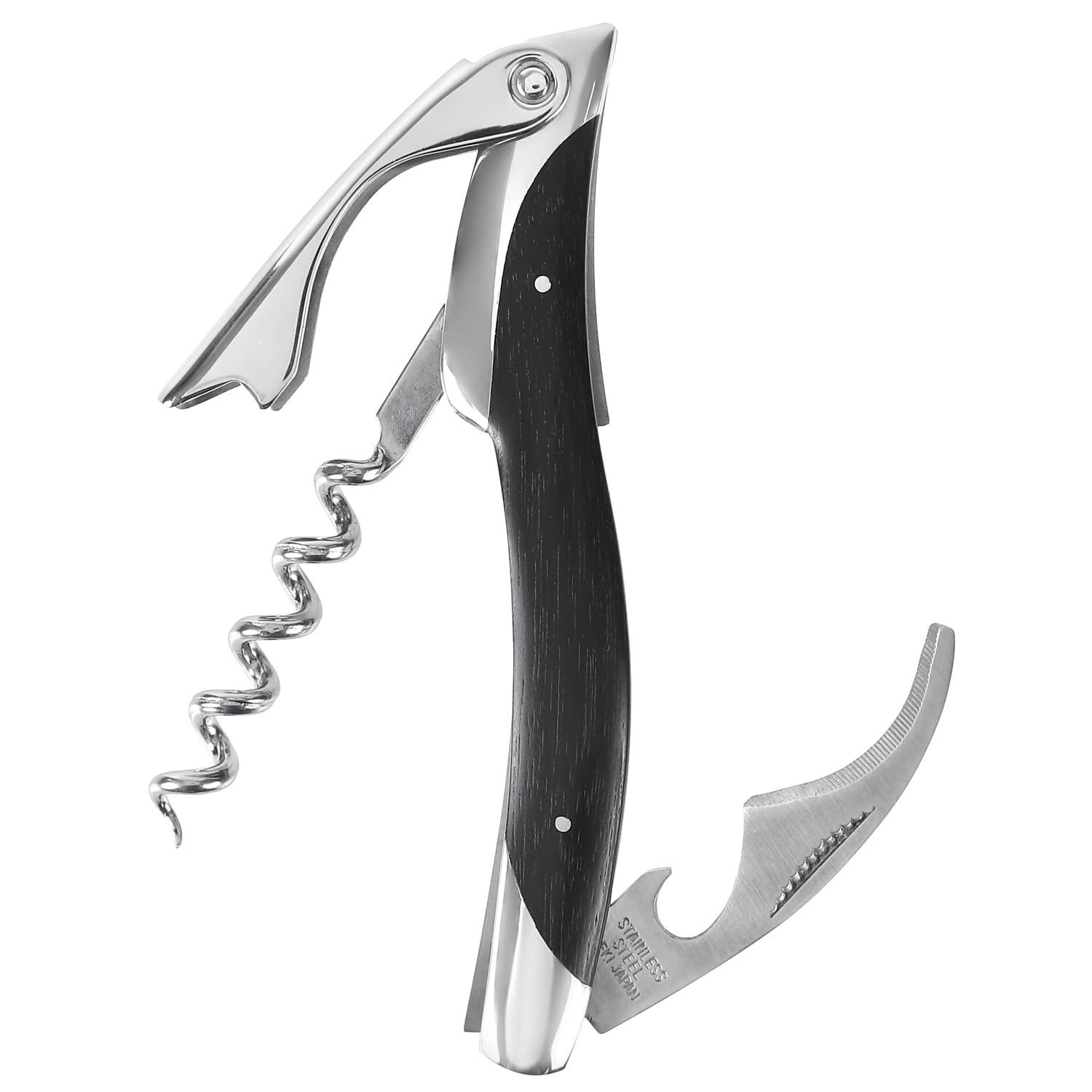 Amazon｜アスロ ソムリエナイフ (黒檀) EW｜ソムリエナイフ オンライン通販