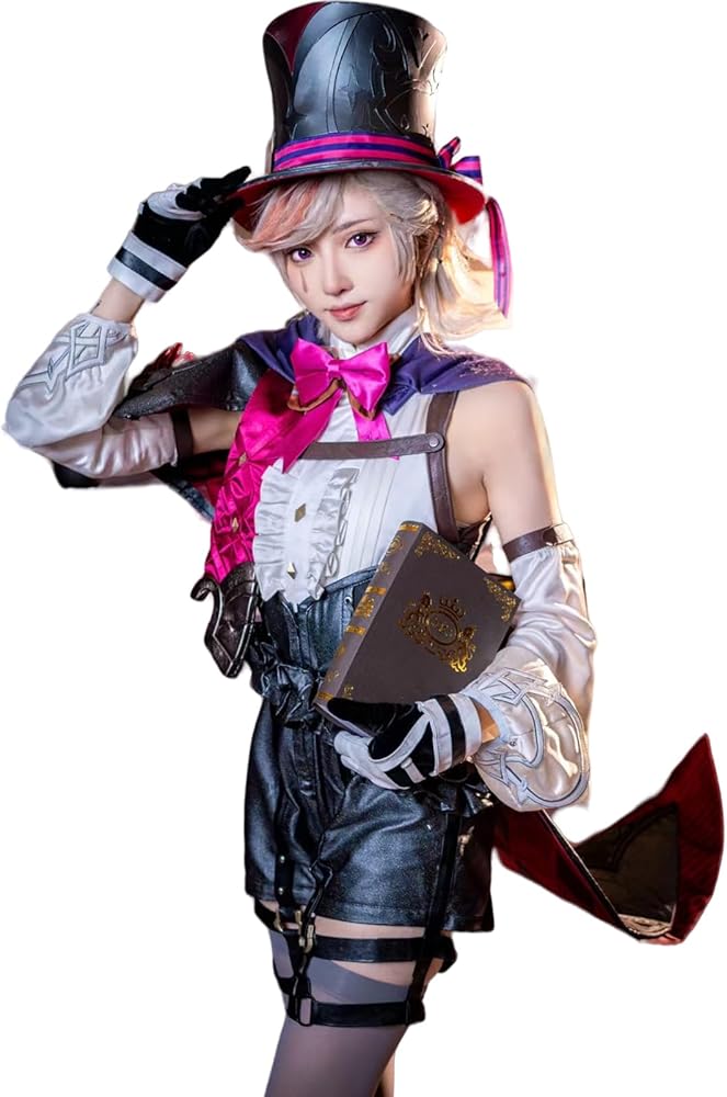 Amazon.co.jp: [LHMQ] 原神 リネット リネ コスプレ衣装 楓丹 魔術師