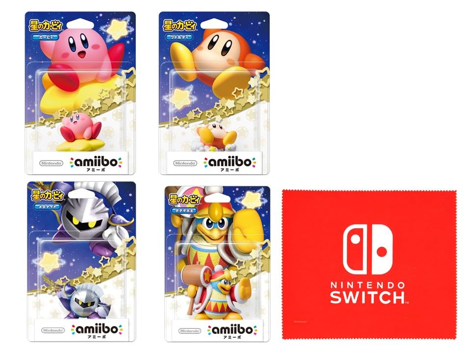 Amazon.co.jp: amiibo 星のカービィシリーズ 4種セット（カービィ