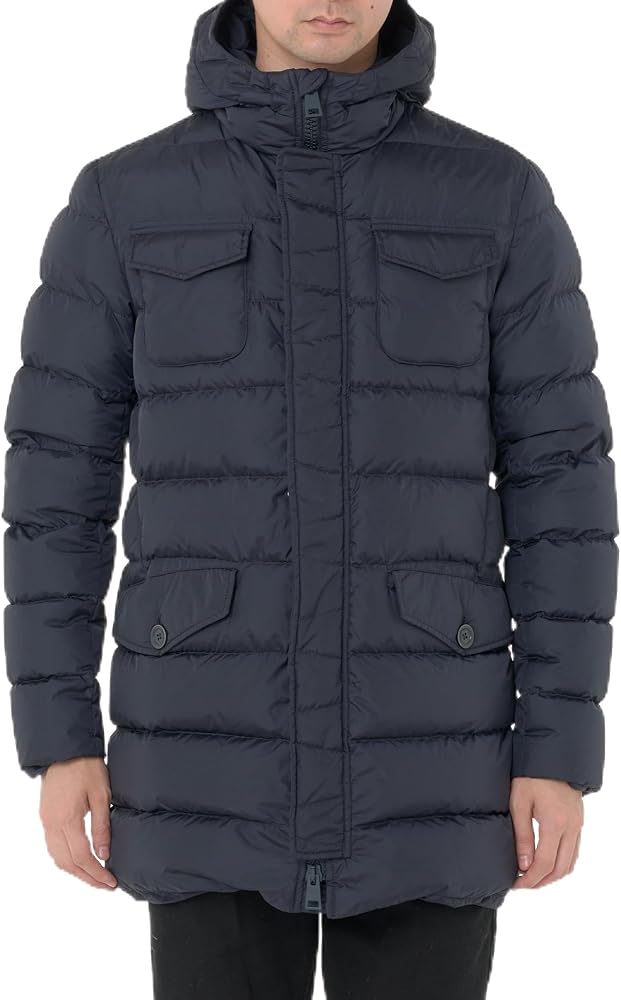 Amazon | [ヘルノ] フード付ダウンコート 【公式・定番】 強はっ水