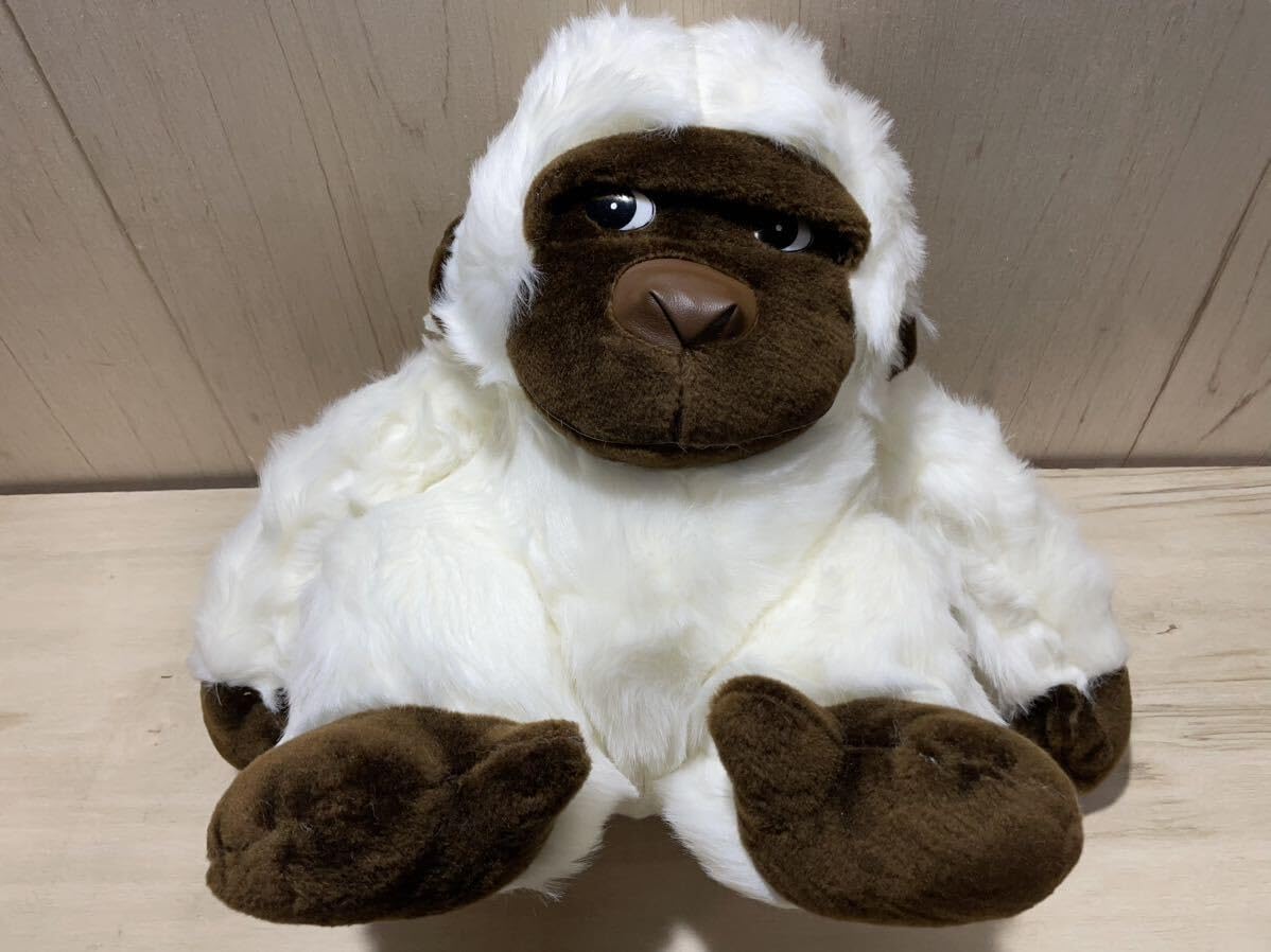 Amazon.co.jp: 特大 ゴリラ 白い ぬいぐるみ : おもちゃ