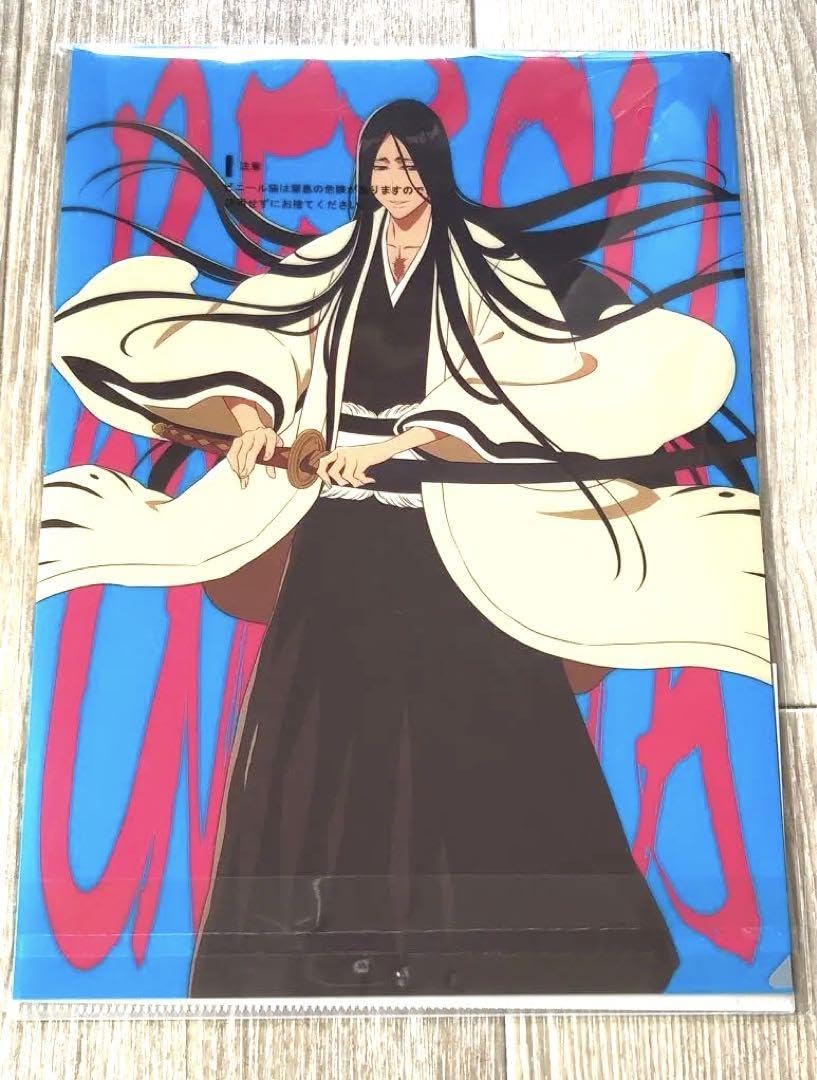 Amazon.co.jp: 更木剣八と卯の花烈の2枚セットのファイル bleach 千年