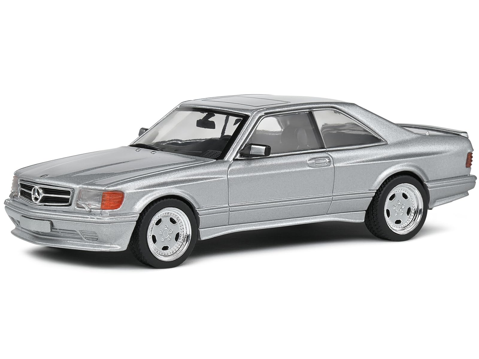 Amazon.com: 1990 560 SEC AMG WideBody Silver Metallic 1/43 Diecast