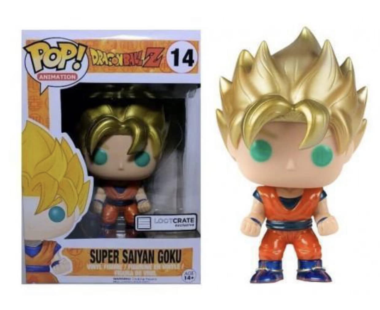 Amazon.com: Funko POP! Anime: Dragonball Z Super Saiyan Goku