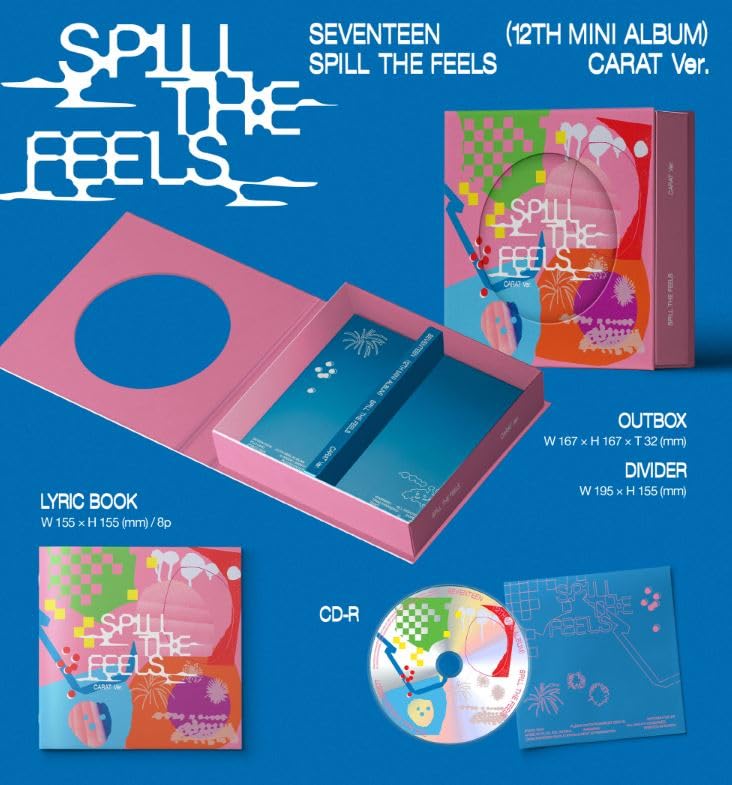 Amazon.co.jp: [ CARAT Ver. ] SEVENTEEN - 12th Mini Album [ SPILL