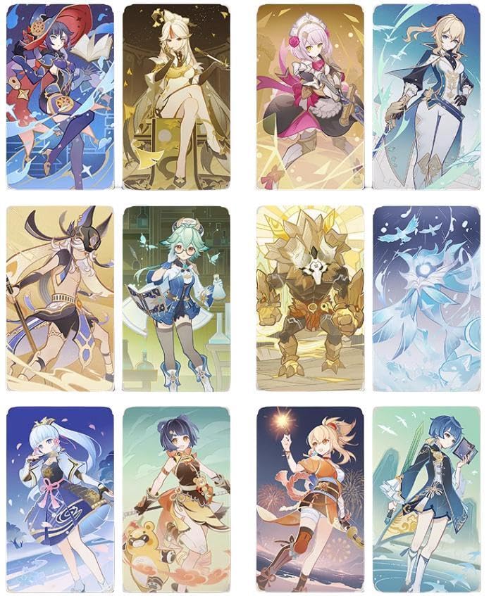 Amazon.co.jp: 原神 七聖召喚カード 3.8 346枚セット カードボード