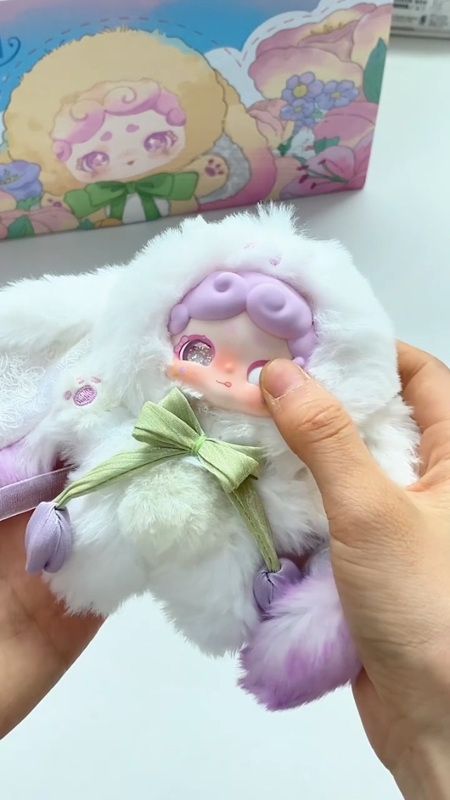 Amazon.co.jp: 秘密花園の小さなウサギ らぶぶ風ぬいぐるみ｜流砂眼