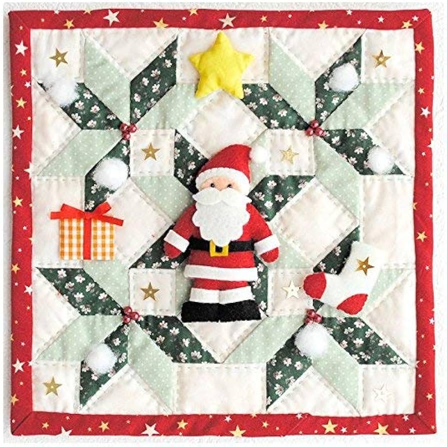 Amazon | 【Koyama】手芸キット クリスマスパッチワークタペストリー