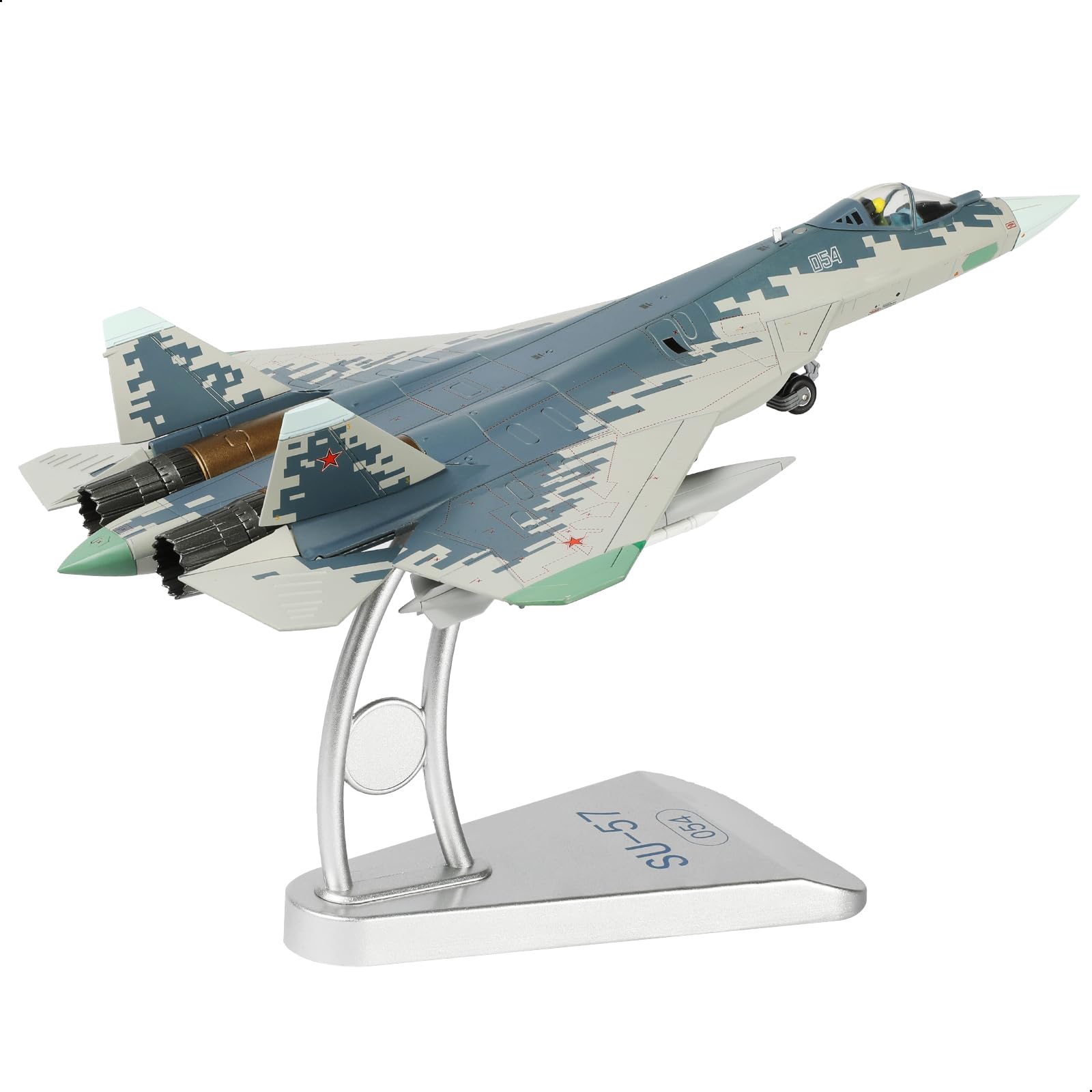 Amazon.com: NUOTIE Sukhoi SU-57 Felon 1/72 Diecast Metal Aircraft