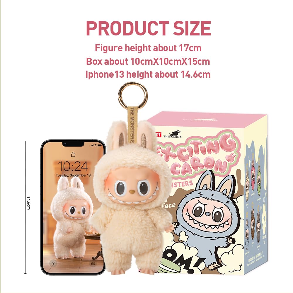 Amazon | POPMART THE MONSTERS Exciting Macaron ぬいぐるみ シリーズ