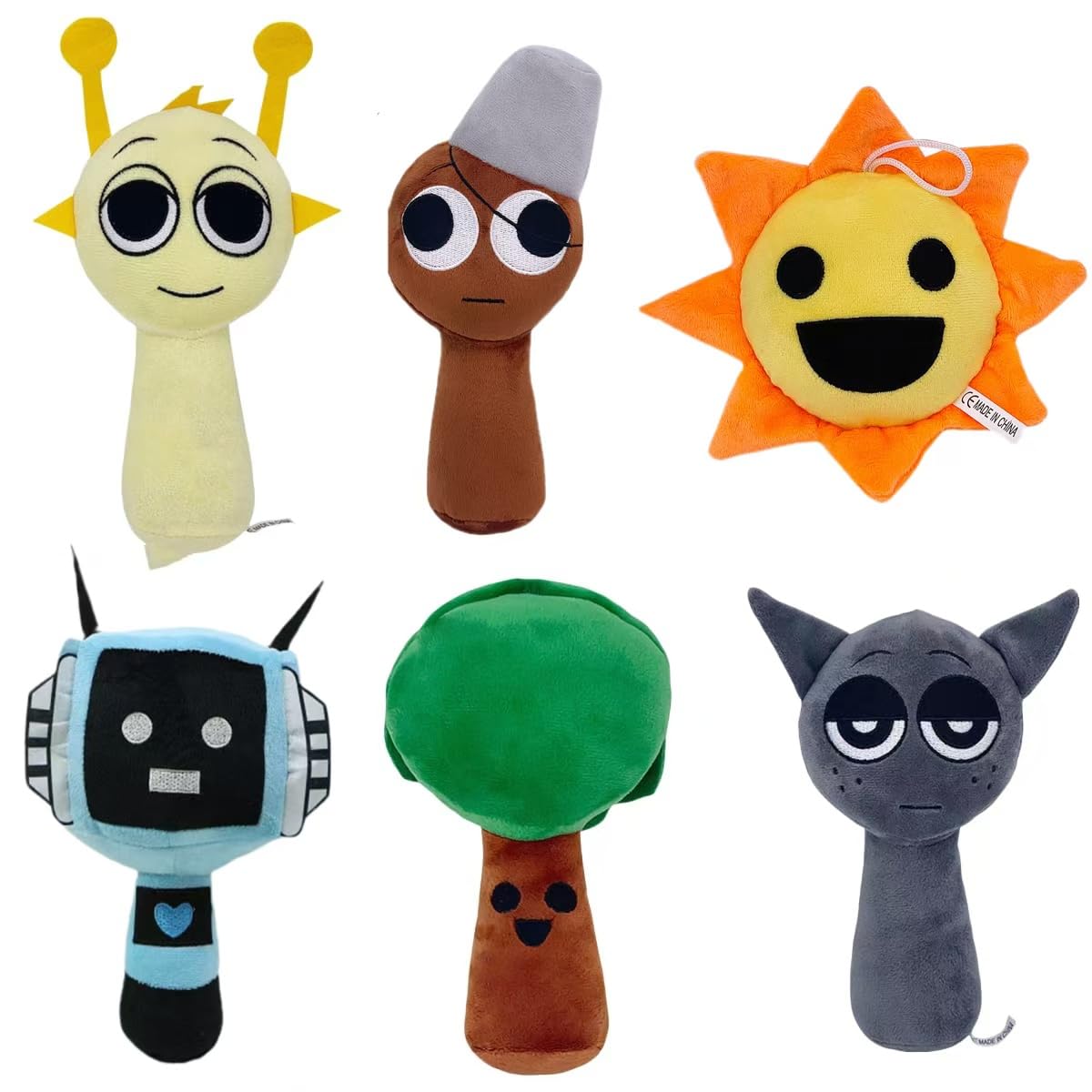 Amazon.co.jp: スプランキー ぬいぐるみ 【6個セット】人形 ドール