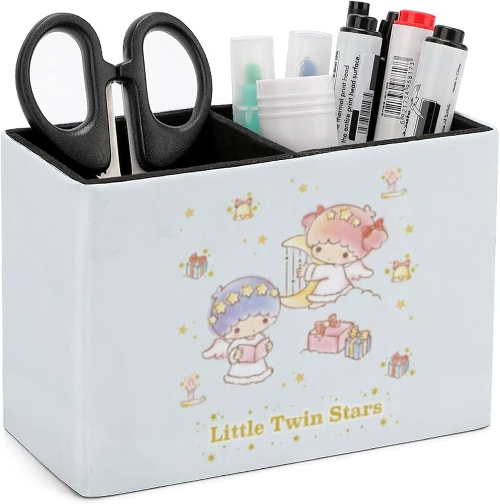 Amazon.co.jp: リトルツインスターズ キキララ PUレザー筆立て ペン