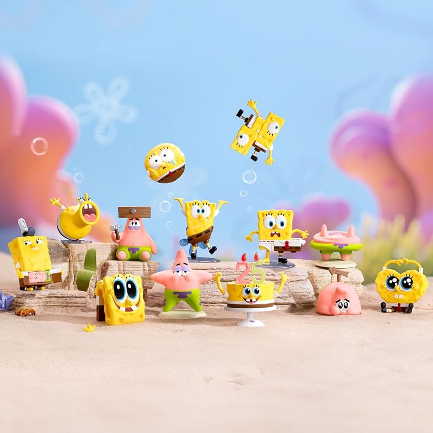 Amazon.co.jp: POP MART SpongeBob SquarePants Daily Quirks シリーズ