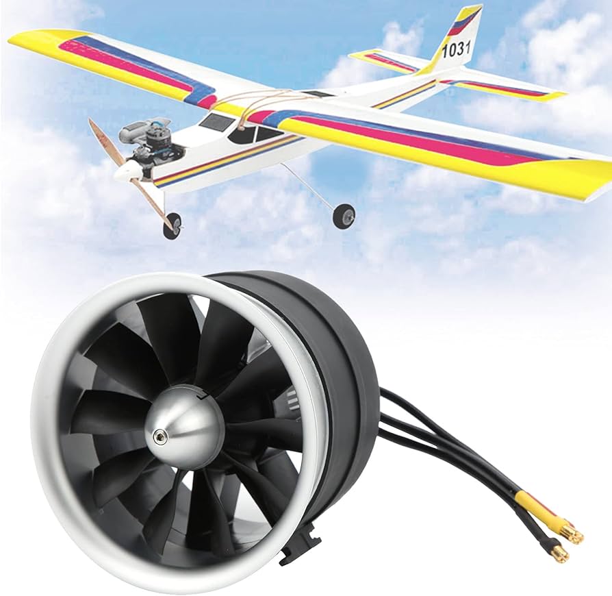 Amazon | BROLEO RC飛行機ダクトファン 高信頼性 RCダクトファン RC