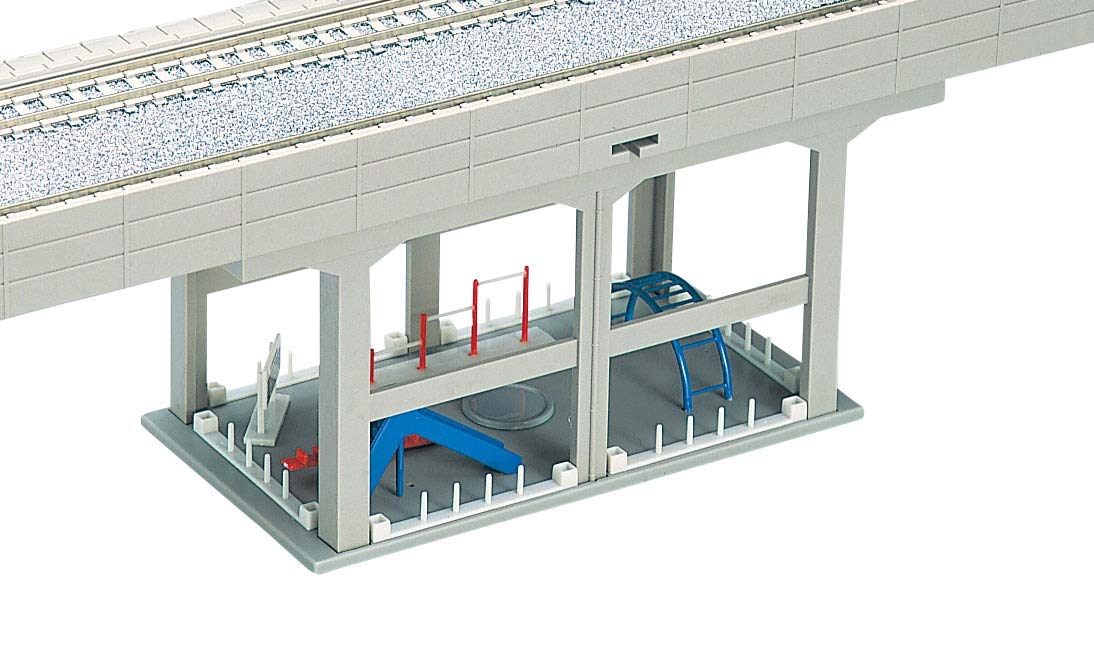 Amazon | TOMIX Nゲージ 複線高架橋脚 ガード下児童公園 4105 鉄道模型