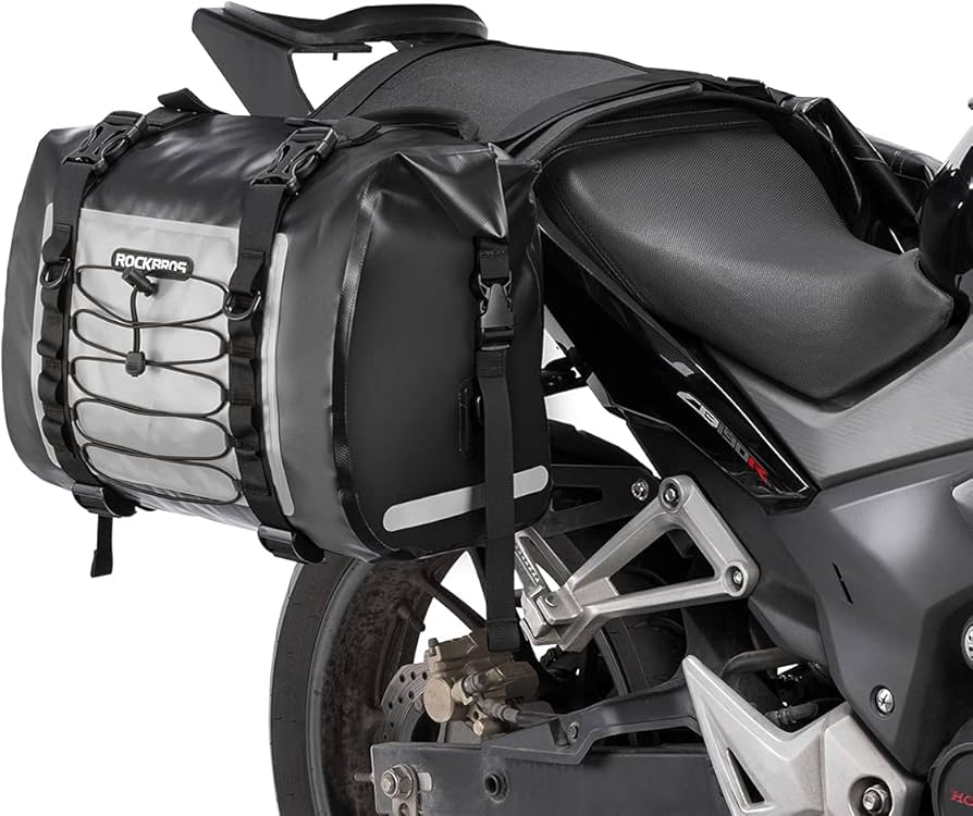 Amazon | ROCKBROS (ロックブロス) オートバイサドルバッグ 防水サイド