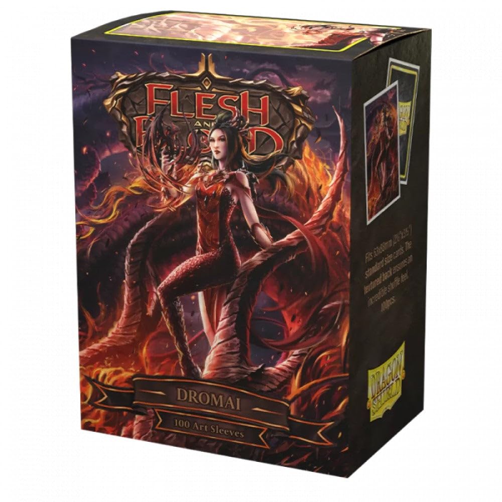 Amazon.com: Dragon Shield | Flesh & Blood Art Sleeves | 100 CT