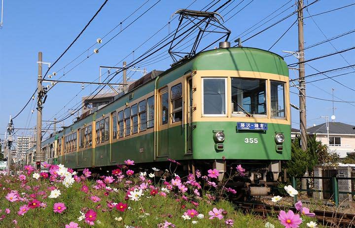 Amazon | 鉄道部品江ノ島電鉄（江ノ電）300形 行先方向板（サボ