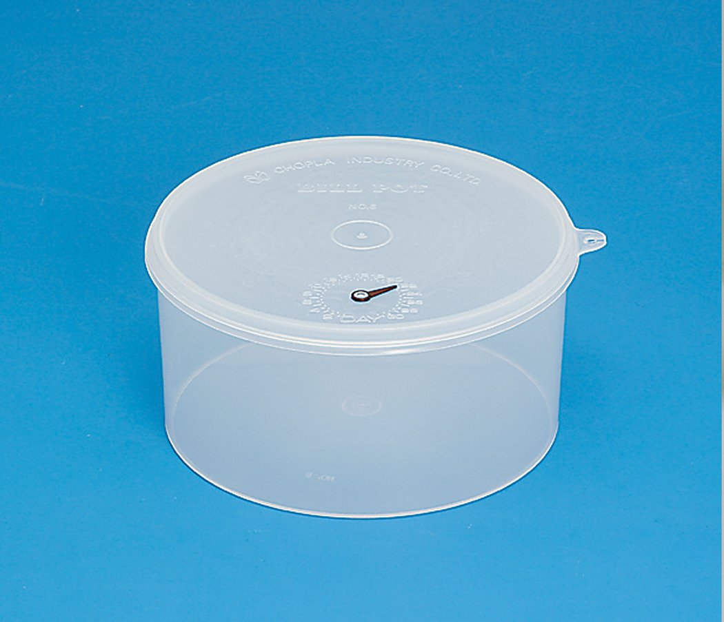 Amazon｜蝶プラ工業 保存容器 ビルポット丸型 No.6 280093｜保存容器