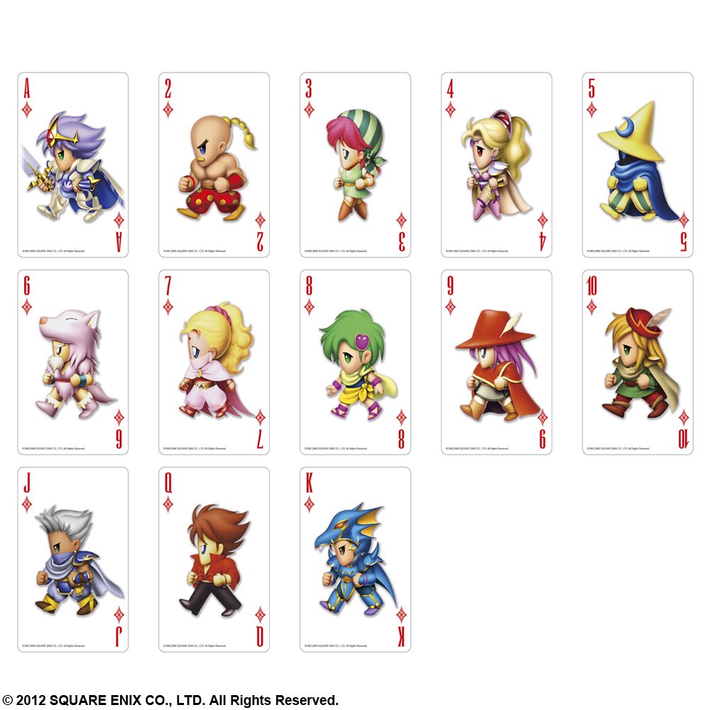 Amazon.co.jp: FINAL FANTASY 25周年記念トランプ : おもちゃ
