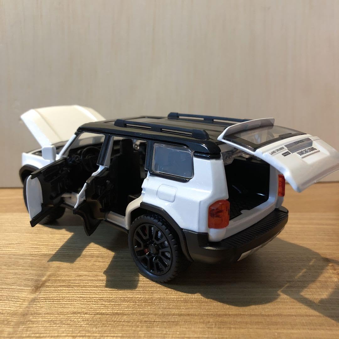 Amazon | 1 32 トヨタ ランドクルーザー250 ランクル250 白 ミニカー