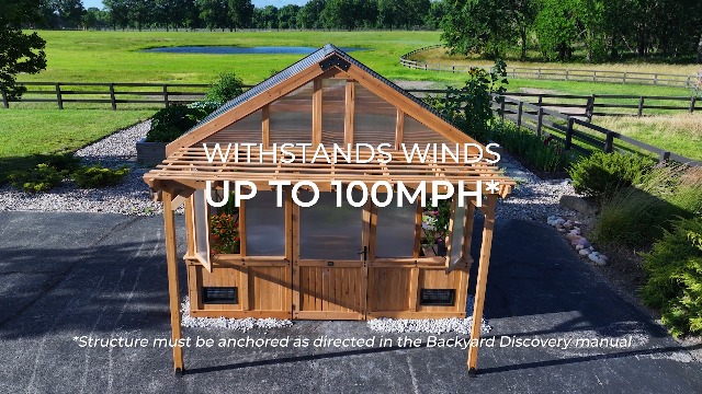 Amazon.com : Backyard Discovery Bellerose XL 13' x 11' Cedar Wood